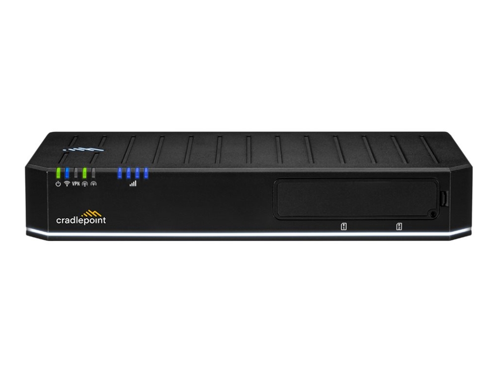 Cradlepoint E300 Series Enterprise Router E300-5Gb - Trådløs Router - Wwan 10Gbe - Wi-Fi 6 - Dual Band - 3G, 4G, 5G - Væg-Monterbar - Med 3 Års Netcl