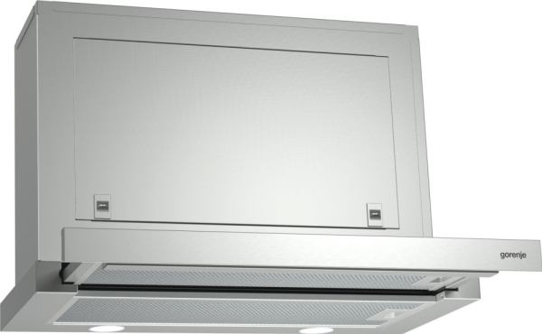 Gorenje BHP613E7X, 433 m³/h, recirkulerande, C, A, A, A, A, 71 dB | Vitvaror - Köksfläktar - Vägghängda | GameStuff