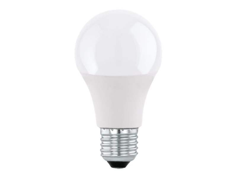 Eglo - LED-glödlampa - form: A60 - E27 - 8.8 W (motsvarande 60 W) - klass F - neutralt vitt ljus - 4000 K - mjölkfärgad | Belysning - Ljuskälla - E27 Ljuskälla | GameStuff