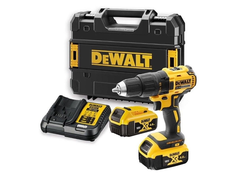 Bohrschrauber Dewalt Dcd777m2t 18V 2 X 4Ah Batterien