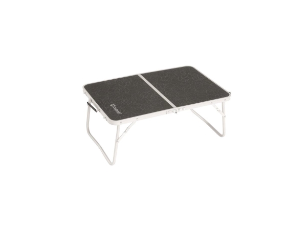 Outwell Heyfield Low Table, Schwarz, Weiß, Aluminium, Rechteckige Form, 2 Bein(E), 400 Mm, 600 Mm