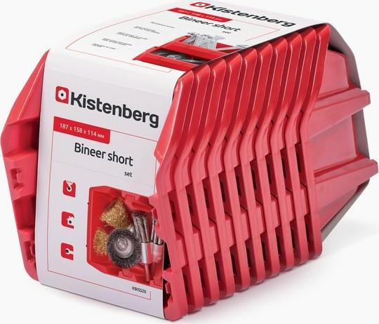 Prosperplast Kuwety Binary Short Szt Chervone 288 158 187 Kbis20 3020