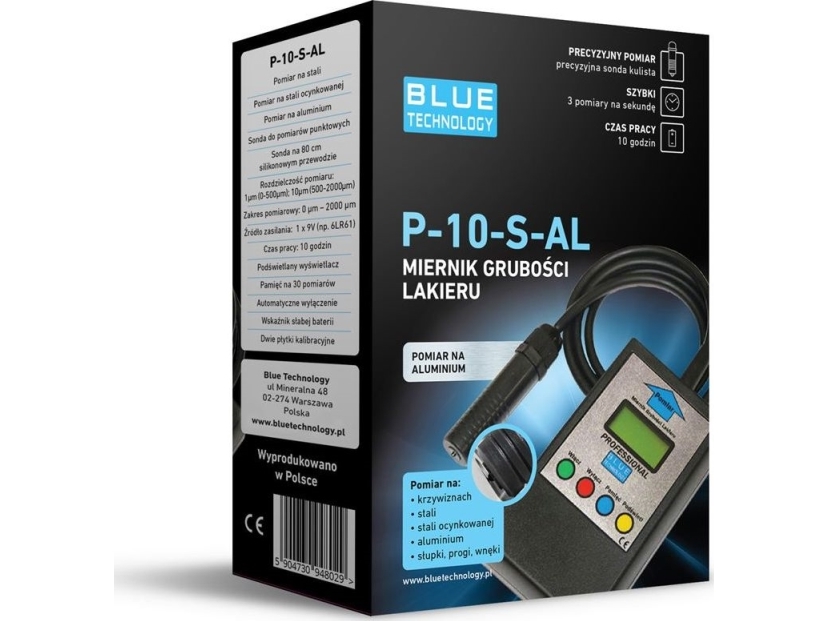 Blaue Technologie Blaue Technologie Verkauf P-10-S-Al