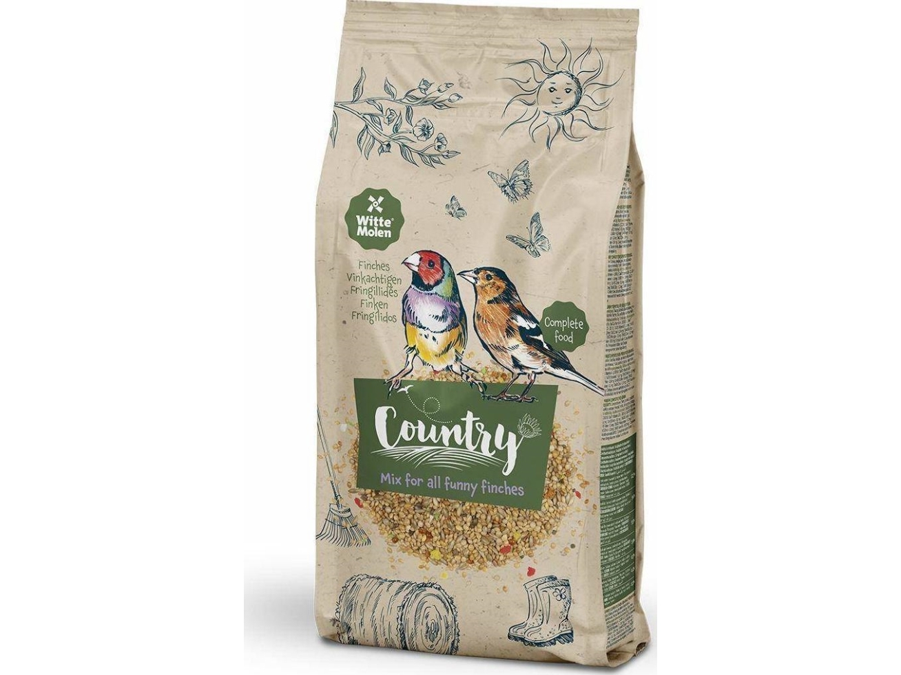 Witte Molen Witte Molen Country 600g Finches