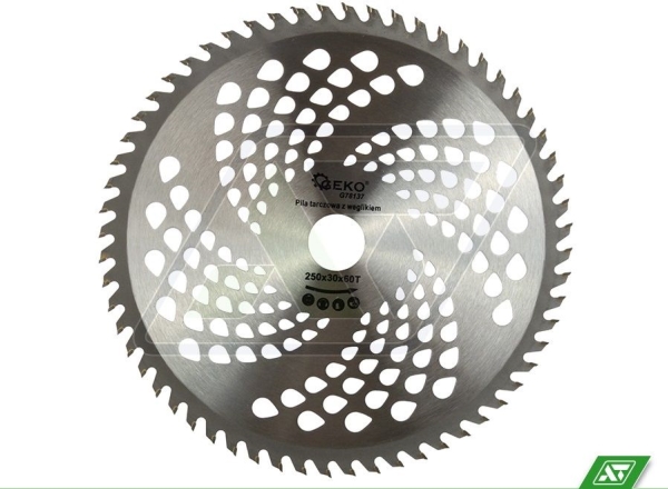 Geko rundsav 250x30 mm 60-T (G78137)