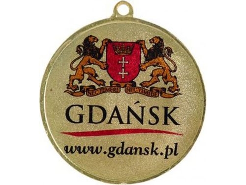 Victoria Sport Medalje I Metal Med Farvet Tryk Luxorjet Mmc7071/G