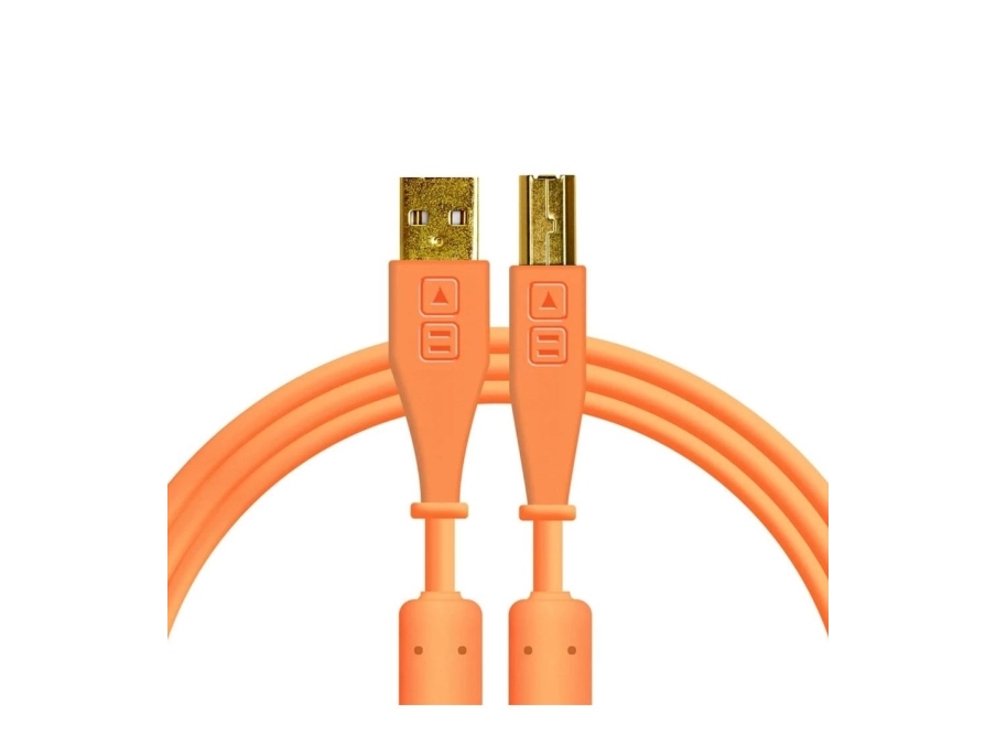 Dj Techtools Dj Techtools- Usb Chroma Kabel 1,5 M- Gerade- Orange