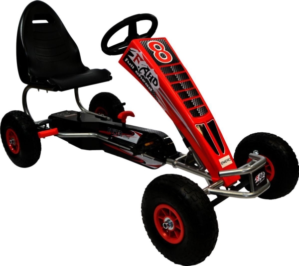 Victoria Sport Gokart 14 Fahd8 Röd | Utomhusleksaker - Gå / Löpande fordon - Pedalfordon | GameStuff