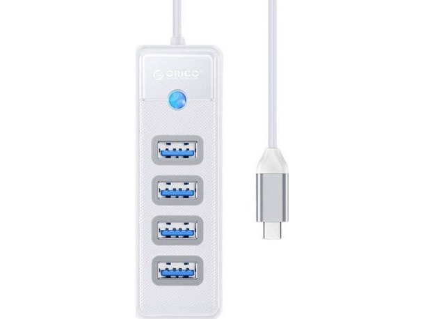 Orico Hub Usb-C 4X Usb-A (4X3.1) 5 Gbps Pw4u-C3-015-Wh-Ep