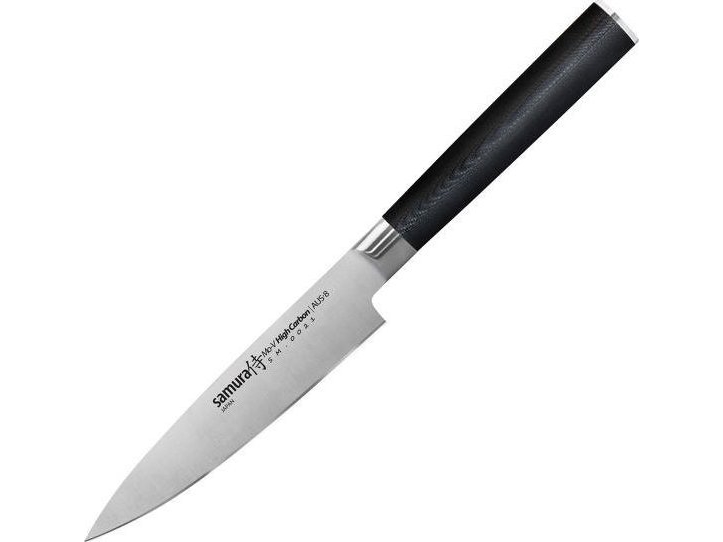 Samura Mo-V Universal Kitchen Utility Knife 5"/125Mm From Aus 8 Japanese Steel 59 Hrc