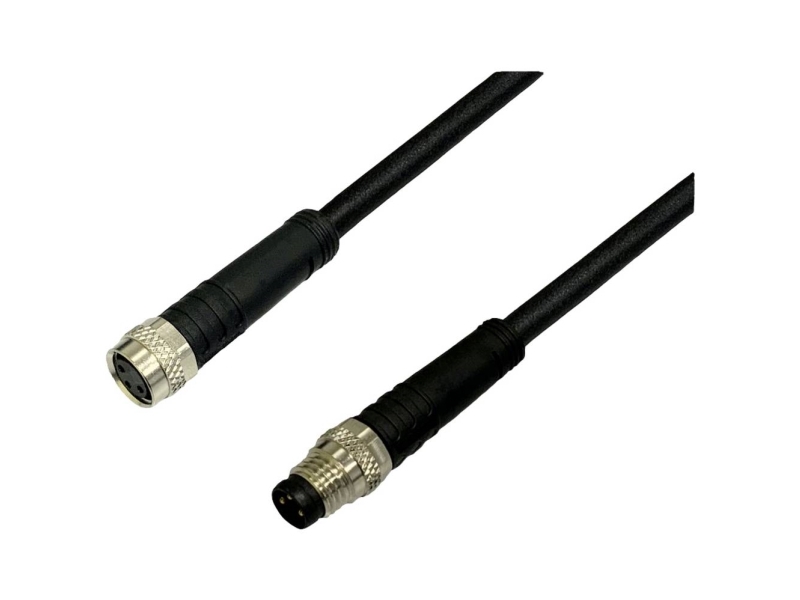 BKL Electronic 2700004 Sensor- /aktor-tilslutningsledning M8 Kobling, lige 5 m Pol-tal (RJ): 4 1 stk