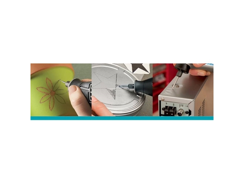 Dremel 9901, Dremel, Aluminium, Messing, Mauerziegel, Eisenguss, Hartholz, Leder, Gipskarton, Kunststoff, Weiches..., Wolframcarbid, 39 Mm, 3,2 Mm, 1