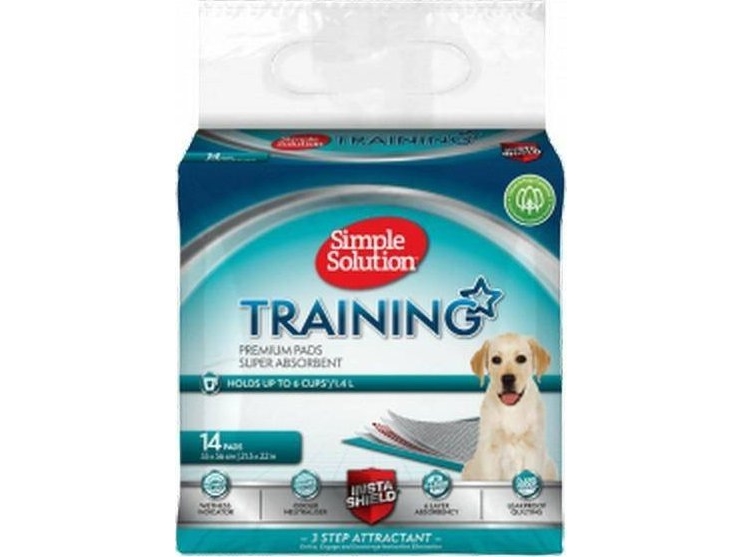Simple Solution Simple Puppy Training Pads - Trainingsunterlagen 14 Stk 55X56 Cm
