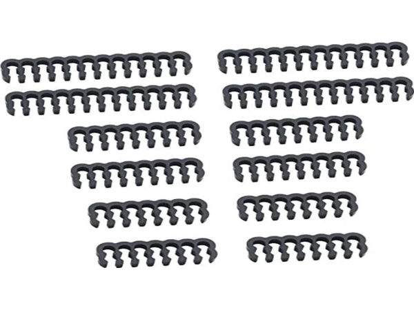 Järjestäjä CableMod Comb Musta 12 kpl (CM-COM-BKIT-PBPK-R)