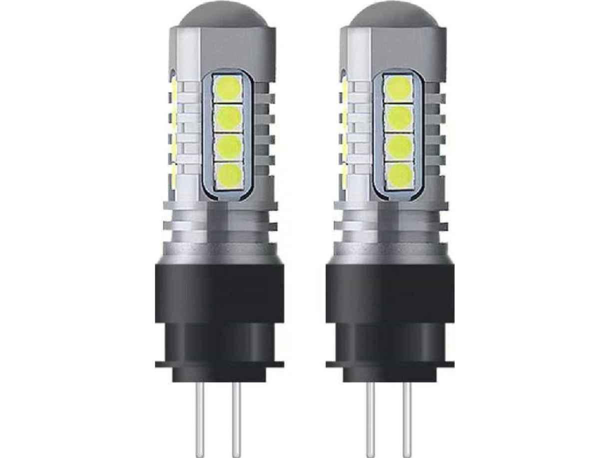 Amio Canbus 3030 18Smd Hp24w Hvid 12V/24V Led-Pærer