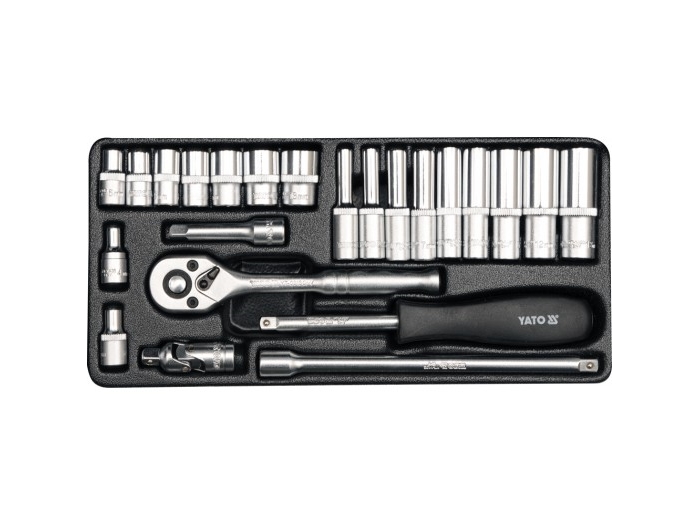 YATO Nøgler 1/4 23 stk. 14421