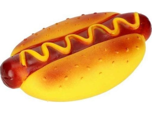 Dingo Dingo Legetøj Vinyl Hot-Dog 16 Cm