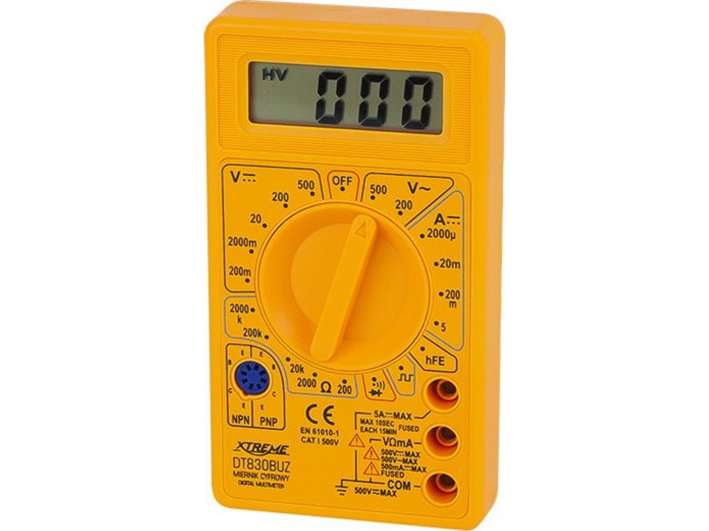 Universalus multimetras DT830BUZ XTREME