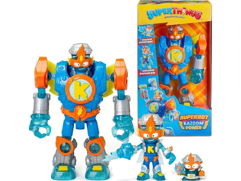 Figurka Magic Box super zings things superbot kazoom power robot | Leksaker - Figurer & Dockor - Figurlekset | GameStuff