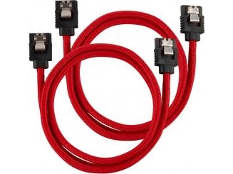 Corsair Sata - Sata, 0,6M, Rot (Zuad-1050)