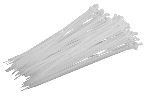 Pro-Line vita buntband i nylon 2,5x200mm 100st - 59120B | Belysning - Inomhusbelysning - Strips & Ljusband | GameStuff