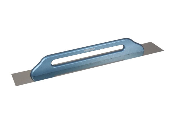 Trappkant i rostfritt stål med trähantag 130x680 mm | Färg & Tillbehör - Spackelprodukter - Spackelverktyg | GameStuff