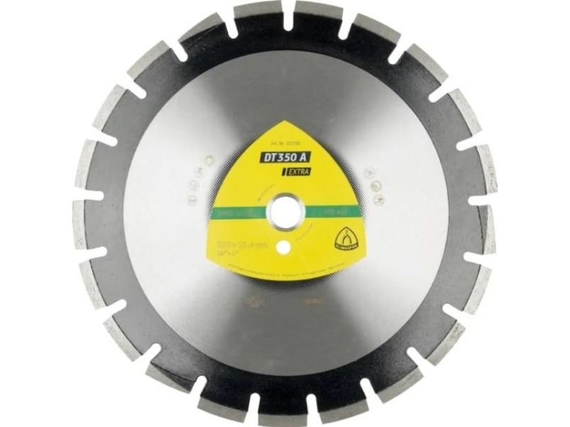 KLINGSPOR diamantklinge segmenteret 350x3,2x25,4 ASFALT DT350A