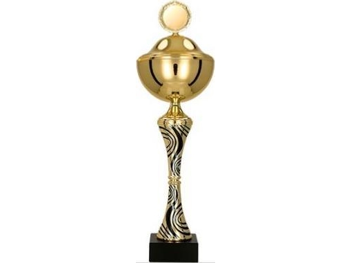 Victoria Sport pokal i metall med lock | Sport & Träning - Sportutrustning - Troféer | GameStuff