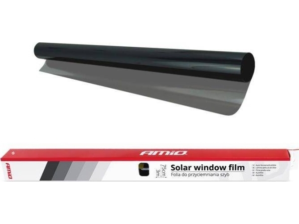 AMiO folie til toning af bilruder Black 0,75 x 3 m (30%)