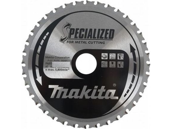 Kapskive til metal 136 × 20 mm, 30T - Makita