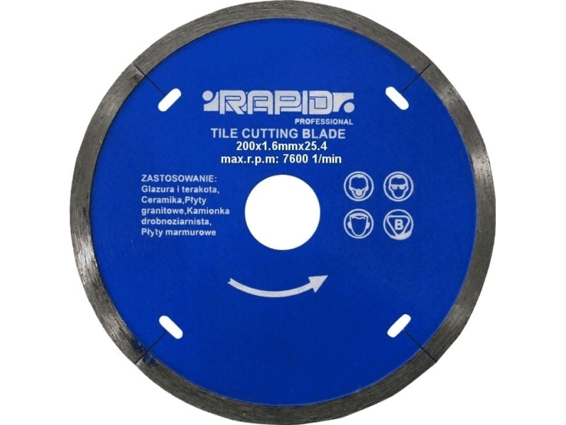 MAR-POL TÄYDELLINEN DIAMANTTI TARGET 200x1.6x25.4mm RAPID