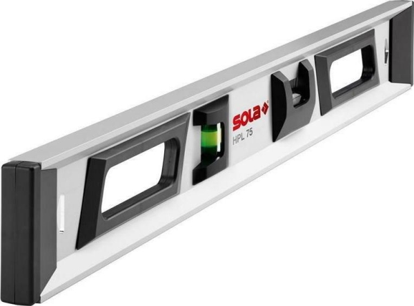 SOLA præcisionsvaterpas 75 cm, HPL75, nøjagtighed 0,3 mm/m