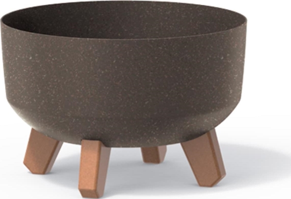 Prosperplast Blomsterkrukke Gracia Low Eco Wood Dgrl240lw Økologisk Kaffe