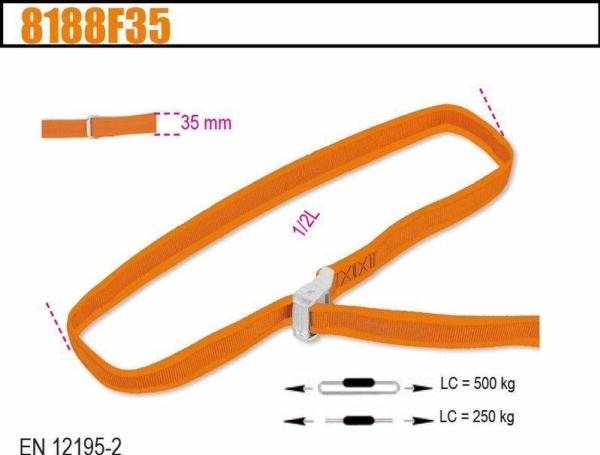 Beta Tools Beta Fastening Belt 500Kg/5M/35Mm 8188F35-5