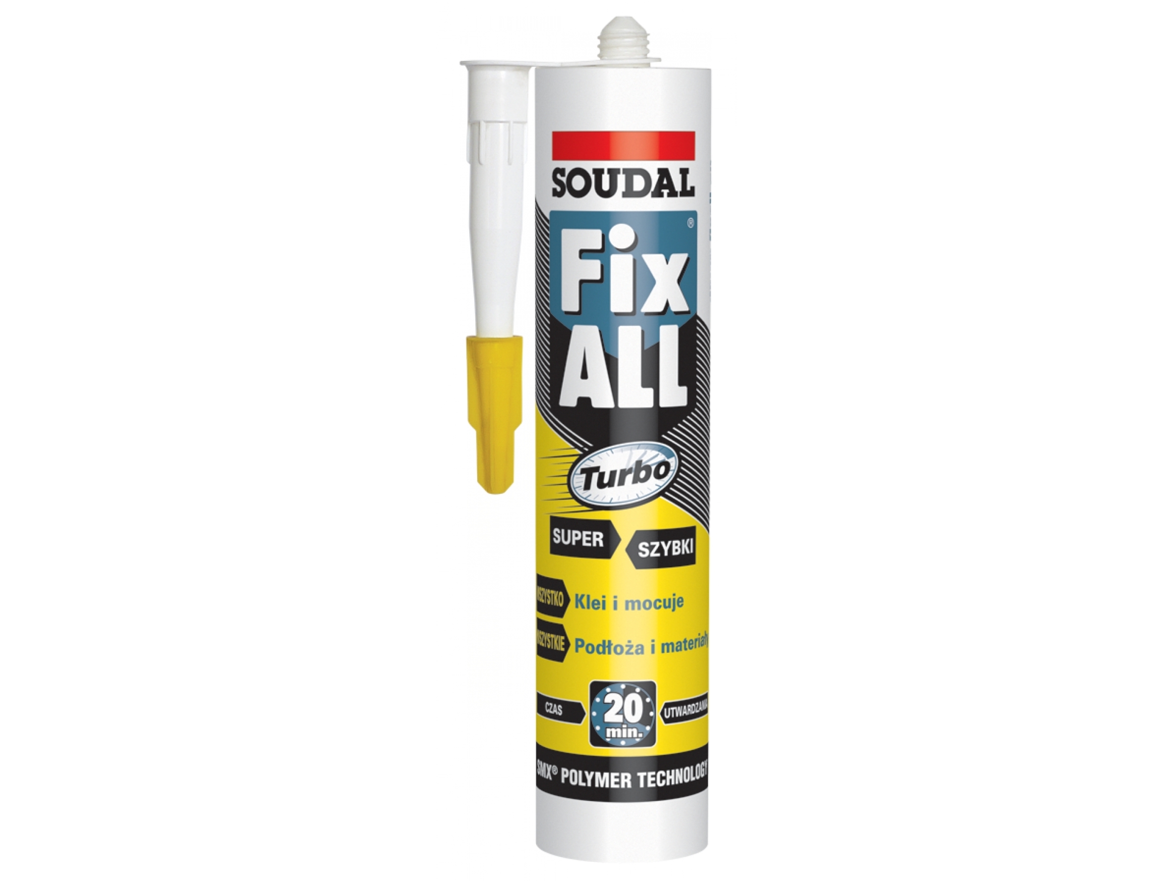 Soudal hybridforsegler FIX ALL TURBO 290 ml hvid
