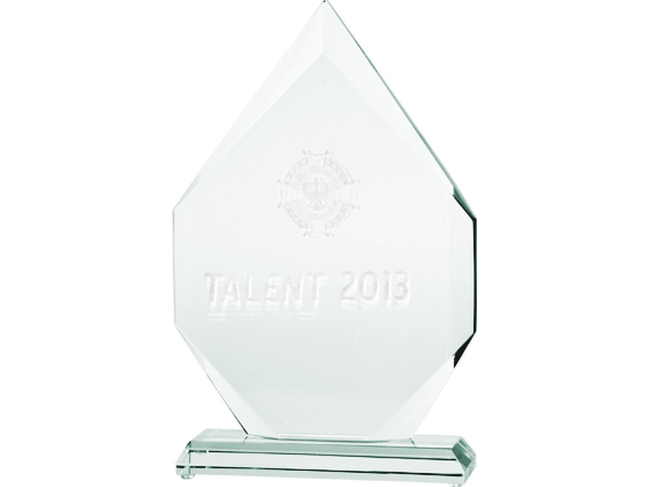 Victoria Sport glas-trofé med 3D-gravering med etui | Sport & Träning - Sportutrustning - Troféer | GameStuff