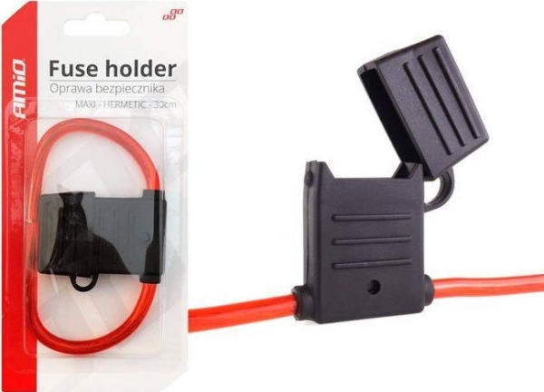 AMiO MAXI säkringshållare med kabel 30cm | Bilvård & Biltillbehör - Utvändiga utrustning för bilar - Avga | GameStuff