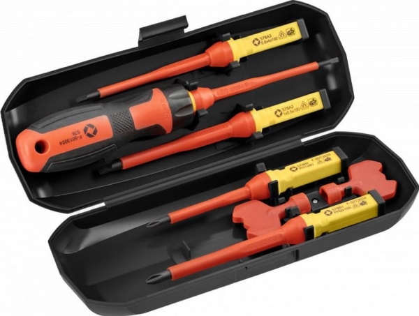 Hoegert Insulated Screwdrivers 1000V Kpl. 8El.