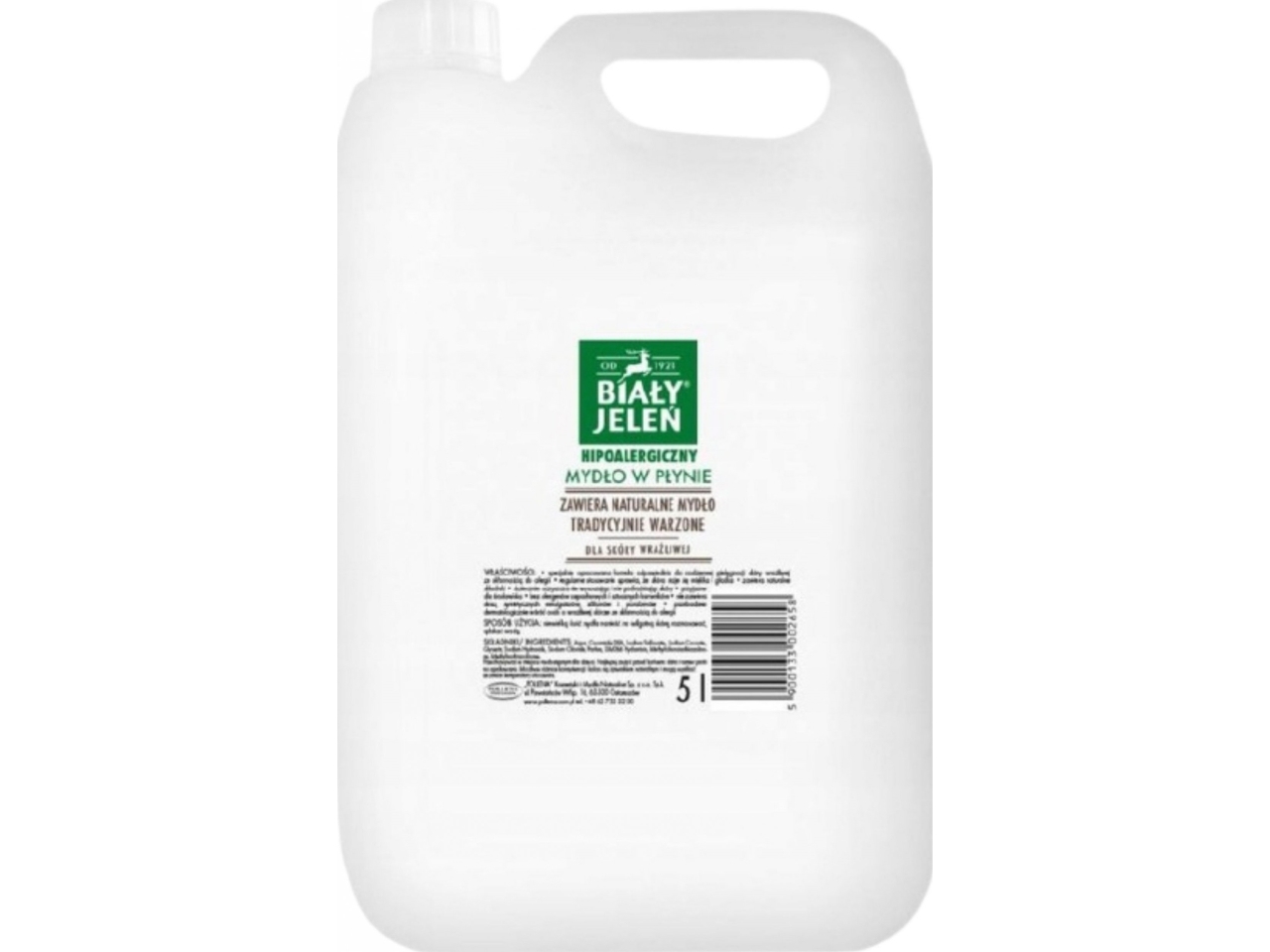 Bialy Jelen Nestemäinen saippua 5000ml- 5L