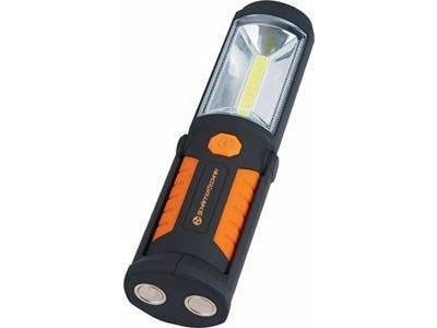 KT HC COB LED LAMPE + 5LED + USB-KABEL + VEGGLADER, POWERBANK