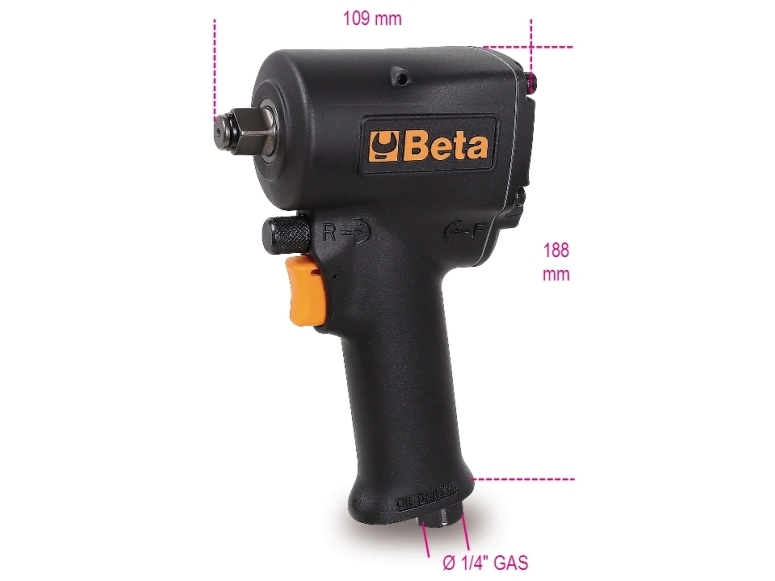 Beta Pneumatischer Schlagschrauber 1/2" 770 Nm /1927Xm 122 L/Min.