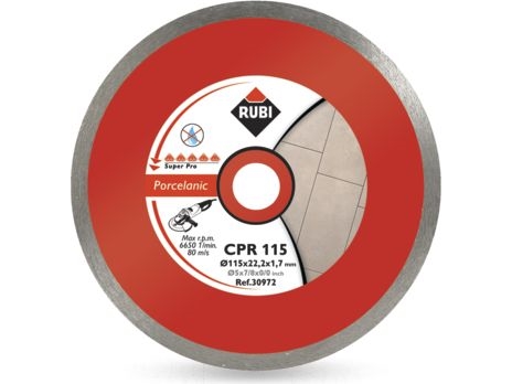 Deimantinis Pjovimo Diskas Rubi Cpr 125 Superpro 125 Mm