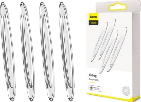 Car Door Bumper Strip Baseus, 4-Pack, Transparent Crfzt-A02