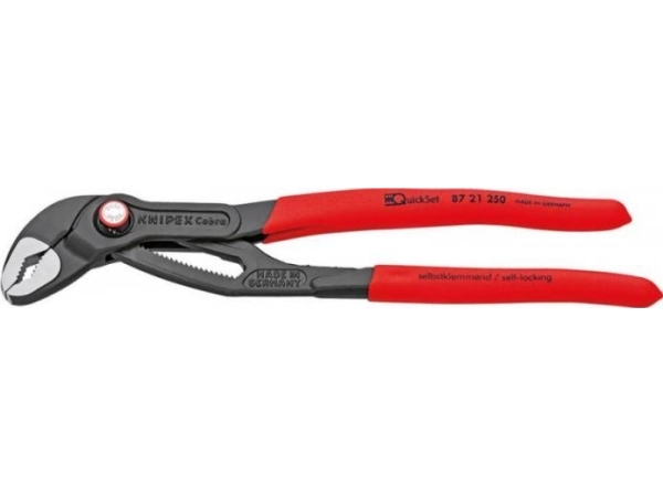 Knipex 87 21 300, Steckverbindungszange, 7 Cm, 6 Cm, Chrom-Vanadium-Stahl, Metall, Kunststoff, Rot