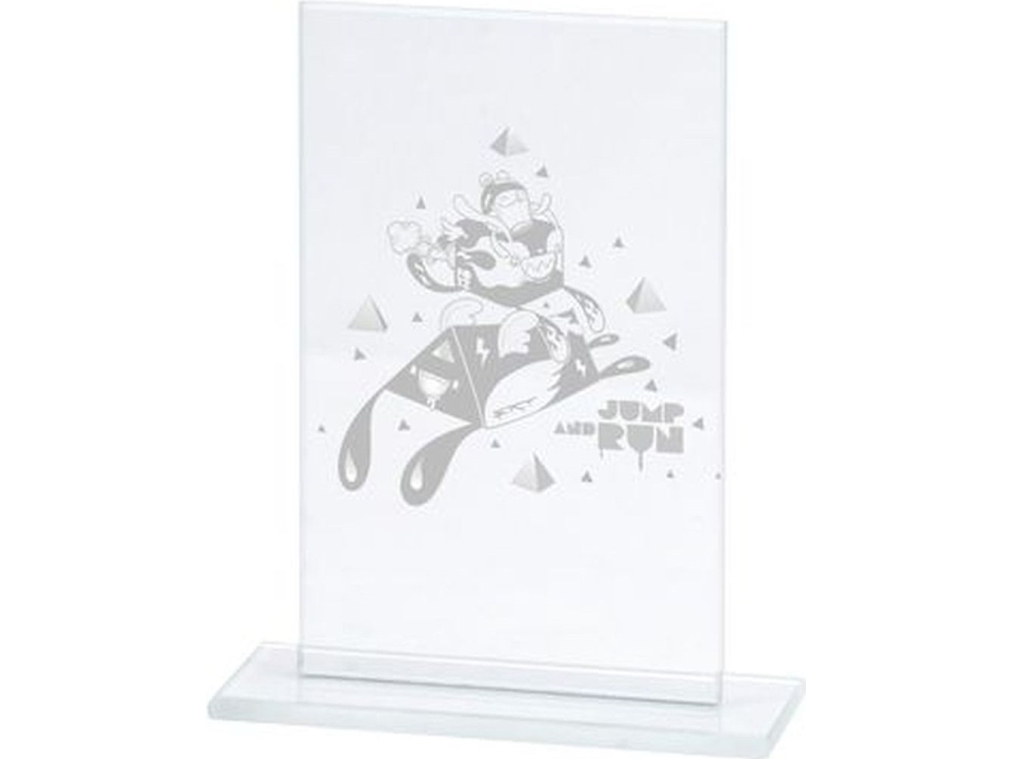 Victoria Sport kaiverrettu lasipokaali