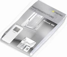 Trotec Airlock 100, Fensterabdichtung, Weiß, Trotec