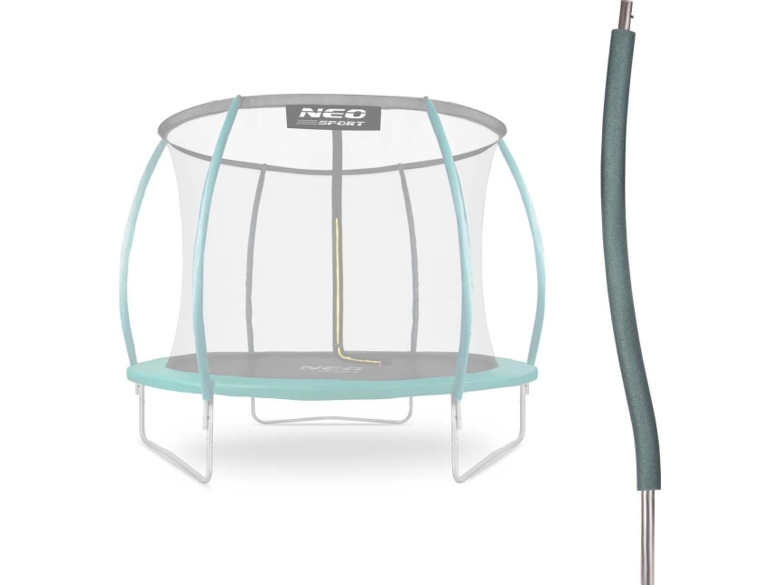 Neo Sport Bundstolpe Til Trampolin Type Fod Grøn Neo Sport