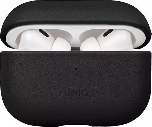 Uniq Dėklas Terra Airpods Pro 2 Gen. Genuine Leather (2022/2023) Dallas Juodos Spalvos