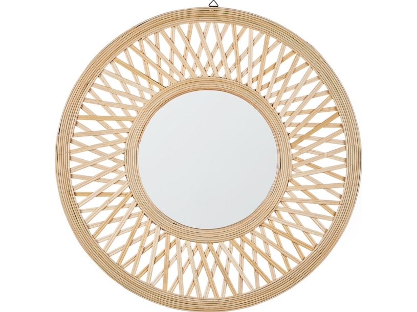 Shumee bamburunt väggspegel 60 cm BACATA | Baby & barn - Inredning - Speglar för hemmet | GameStuff