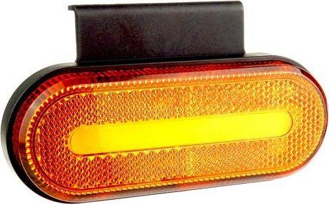 Gaboritini LED-lampa AMiO OM-01-O oval orange | Bilvård & Biltillbehör - Belysning - Arbete / Extra / Helljus | GameStuff